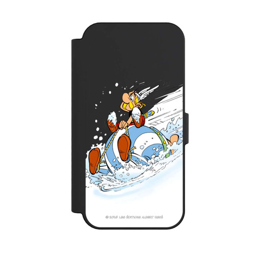 Apple iPhone 16 NIVOflip Astérix &amp; Obélix Luge Transparent