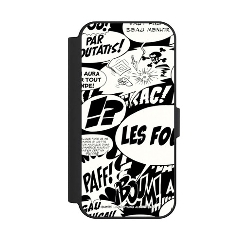 Apple iPhone 16 NIVOflip Bulles BD Astérix Noir