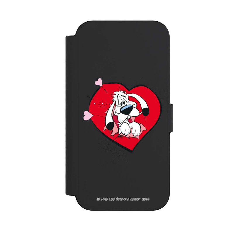iPhone 16 NIVOflip Idéfix Amoureux Transparent