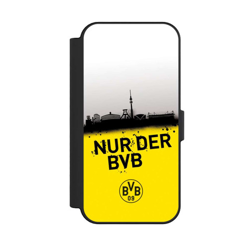 Apple iPhone 16 NIVOflip Nur der BVB - Silhouette