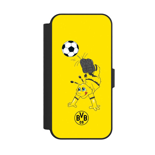 Apple iPhone 16 NIVOflip Emma mit Fussball - BVB