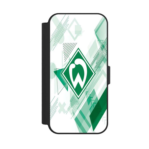 Apple iPhone 16 NIVOflip Weiße Grafikelemente - Werder Bremen