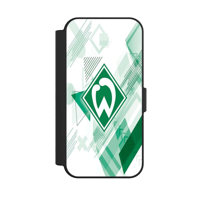 iPhone 16 NIVOflip Weiße Grafikelemente - Werder Bremen