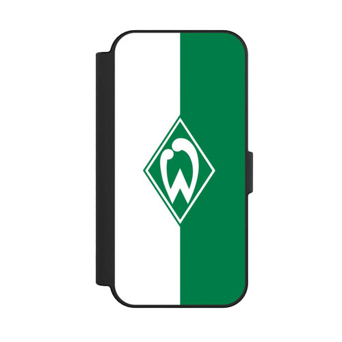 Apple iPhone 16 NIVOflip Weiß-Grün - Werder Bremen