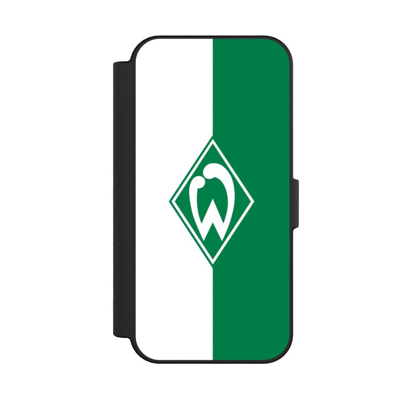 iPhone 16 NIVOflip Weiß-Grün - Werder Bremen
