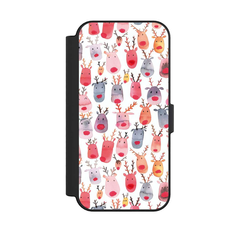 iPhone 16 NIVOflip  Niedliches Rentieraquarell