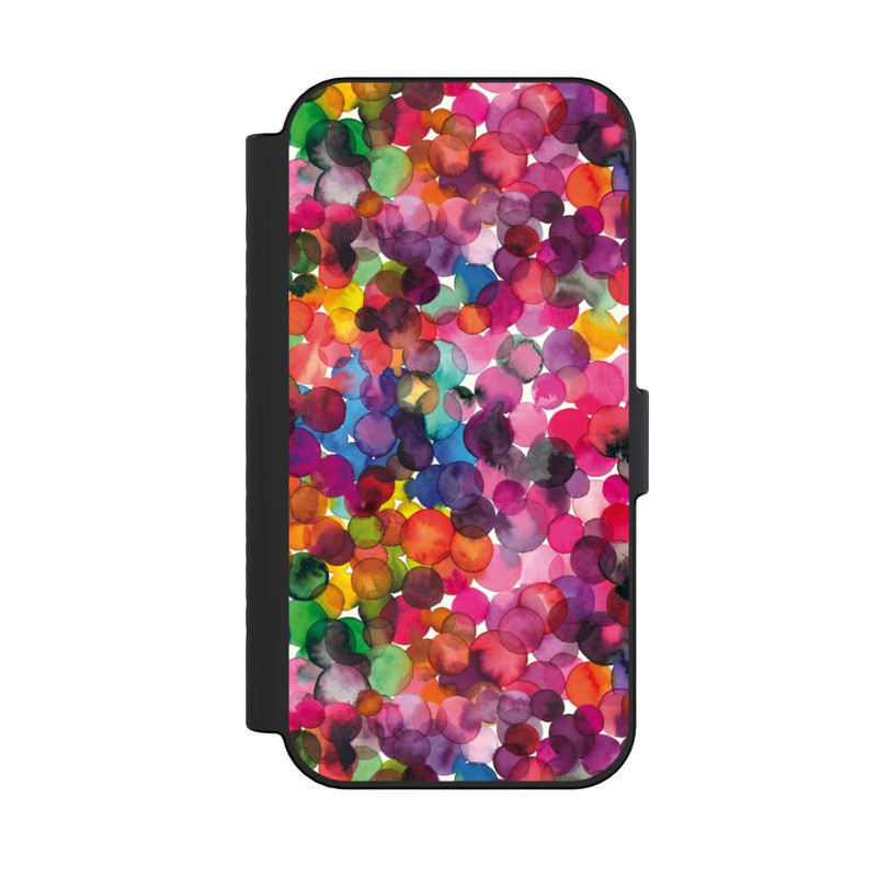 iPhone 16 NIVOflip Überlappende Aquarellpunkte