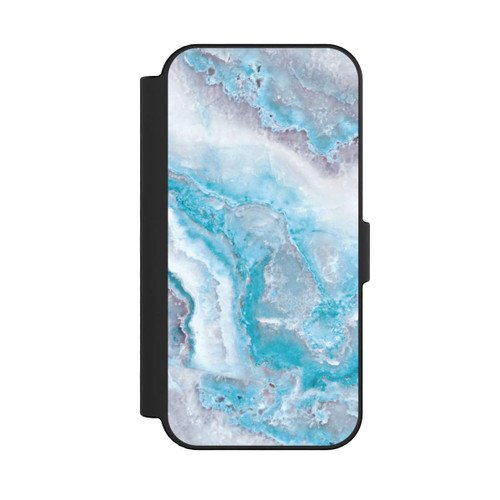 Apple iPhone 16 NIVOflip Edelstein Hellblau