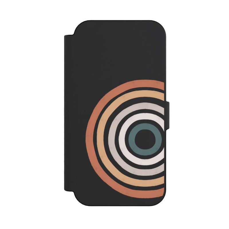 iPhone 16 NIVOflip Vintage Regenbogen