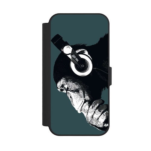 Apple iPhone 16 NIVOflip Denkender Affe Blau