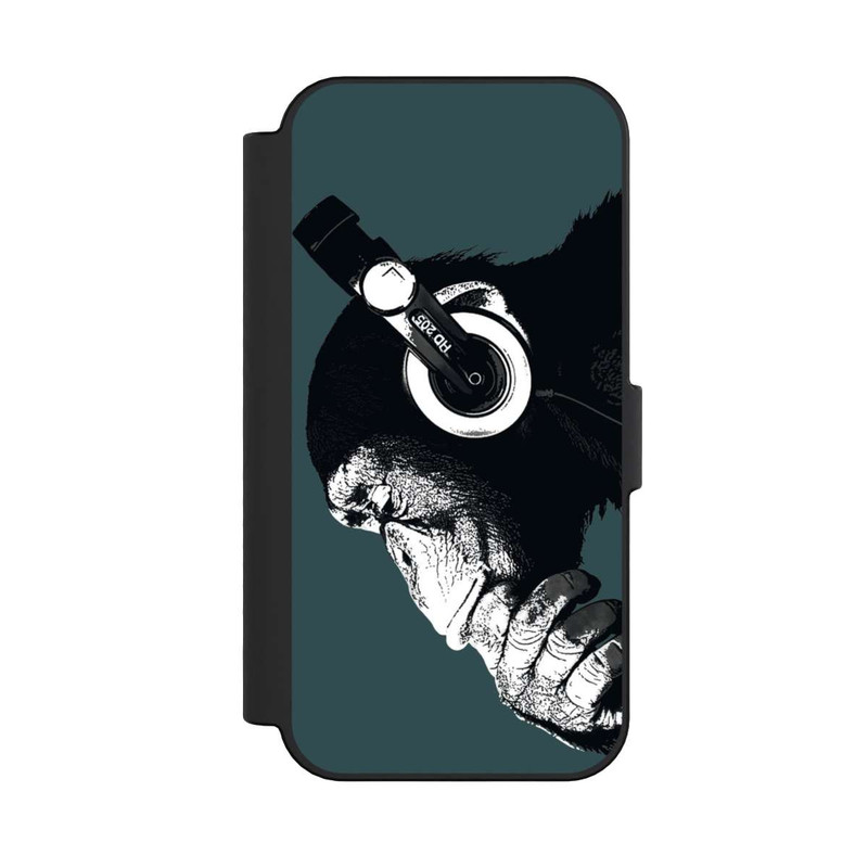 iPhone 16 NIVOflip Denkender Affe Blau
