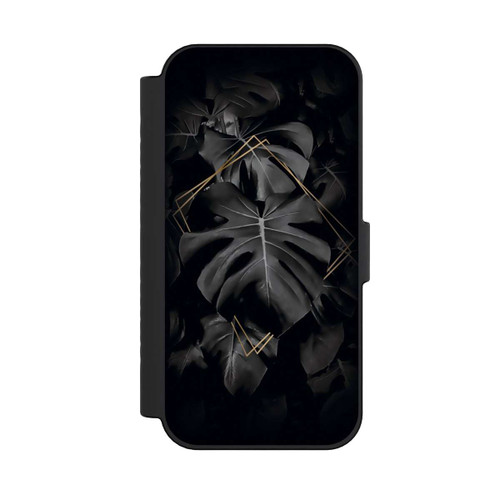Apple iPhone 16 NIVOflip Black Leaves