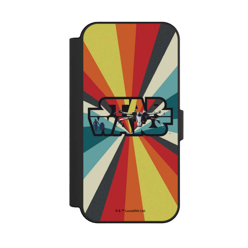 Apple iPhone 16 NIVOflip Retro X-Wing Star Wars Logo