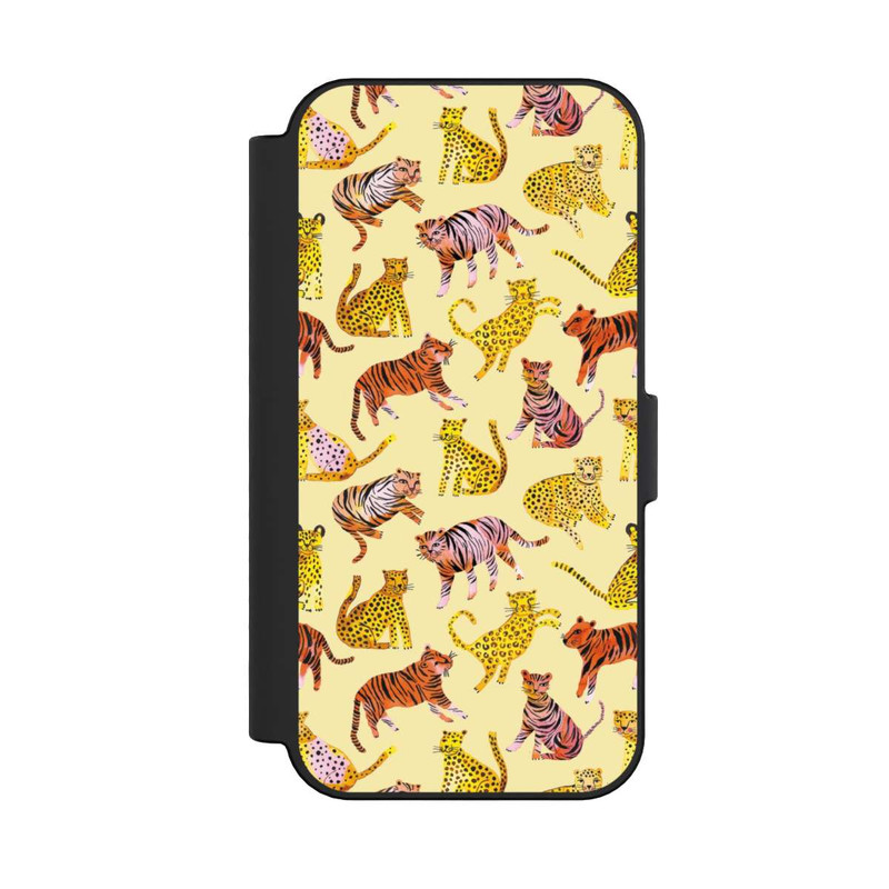 iPhone 16 NIVOflip Tiger und Leoparden Savannah