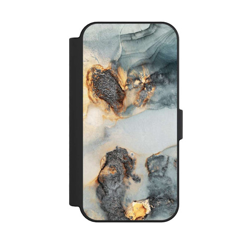 Apple iPhone 16 NIVOflip Flutwellen Golddruck