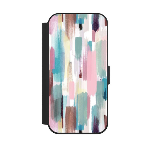 Apple iPhone 16 NIVOflip Abstract Brushstrokes Pastel Shades