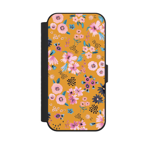 Apple iPhone 16 NIVOflip Little Flowers Mustard