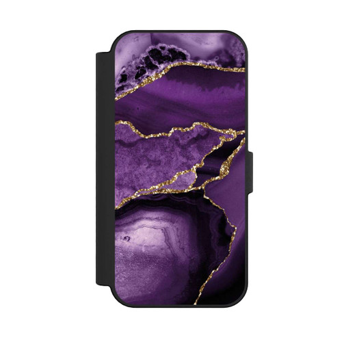 Apple iPhone 16 NIVOflip Marbre Violet Paysage