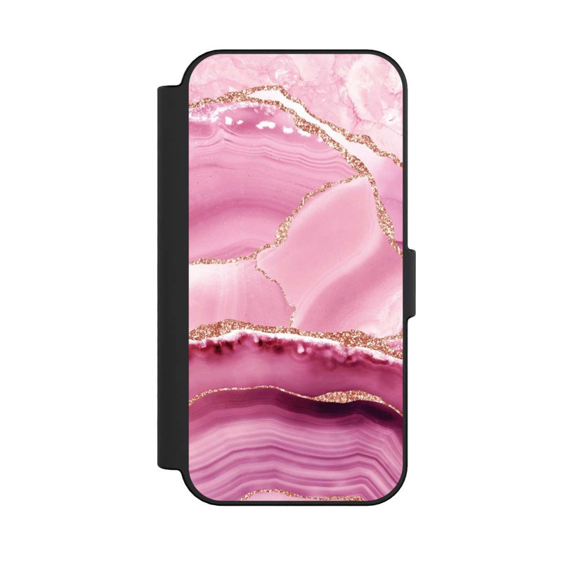 iPhone 16 NIVOflip Meerjungfrauen Pink Marmor