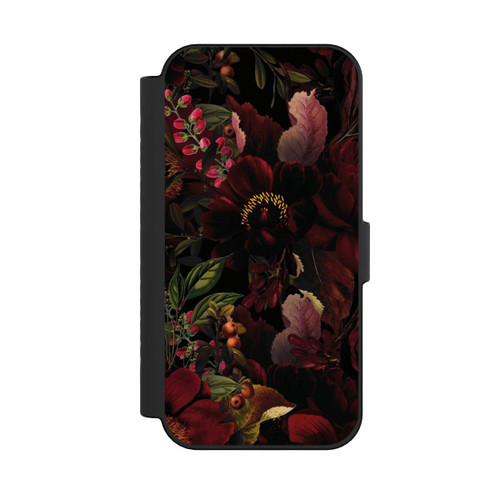 Apple iPhone 16 NIVOflip Dunkle Blumenwiese