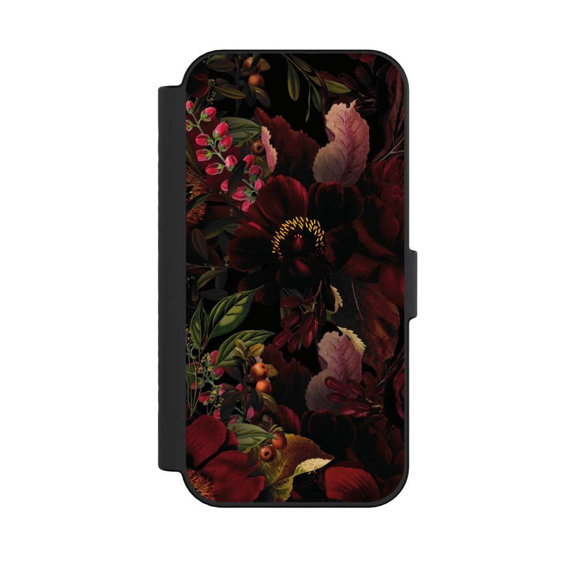 iPhone 16 NIVOflip Dunkle Blumenwiese