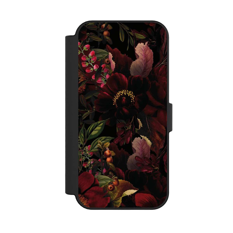 iPhone 16 NIVOflip Dunkle Blumenwiese