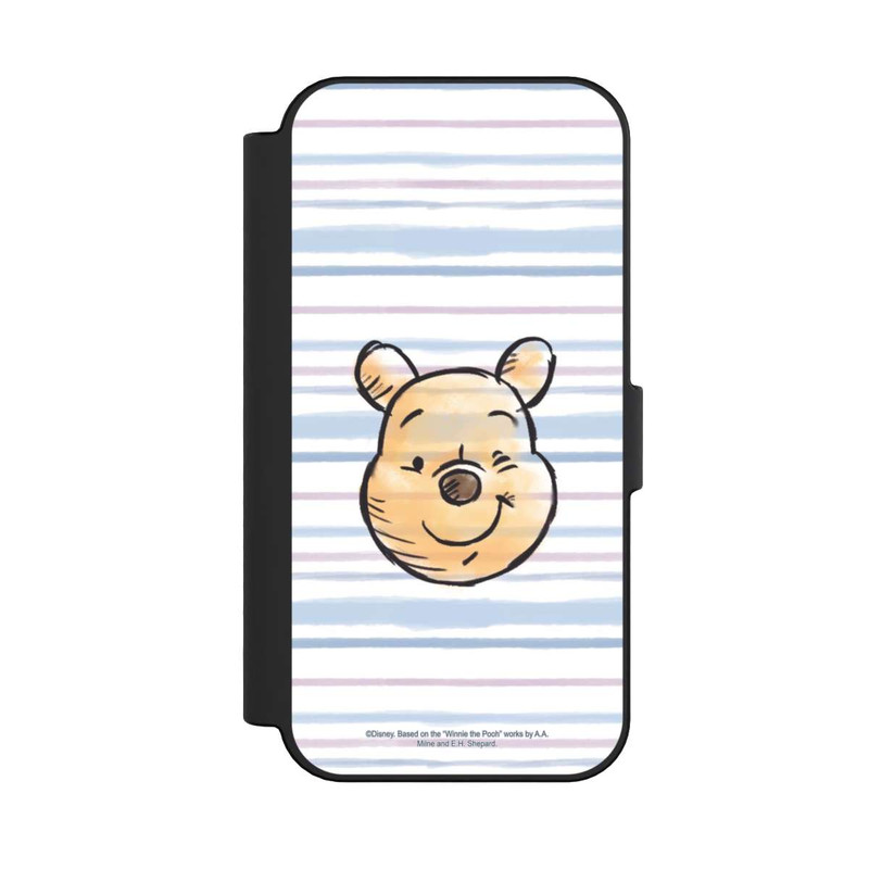 iPhone 16 NIVOflip Winnie Puuh auf Streifen