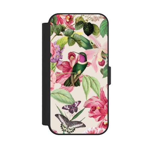 Apple iPhone 16 NIVOflip Kolibris und Rosen