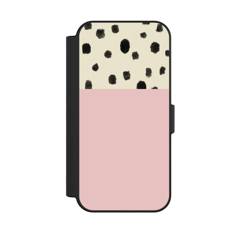 iPhone 16 NIVOflip Punkte und Rosa