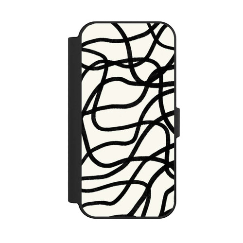 Apple iPhone 16 NIVOflip Black Lines