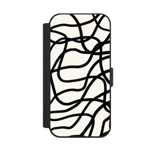 Apple iPhone 16 NIVOflip Black Lines