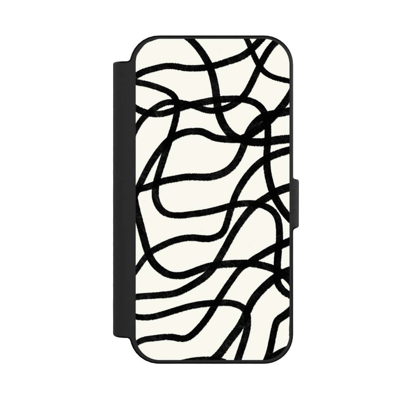 iPhone 16 NIVOflip Schwarze Linien