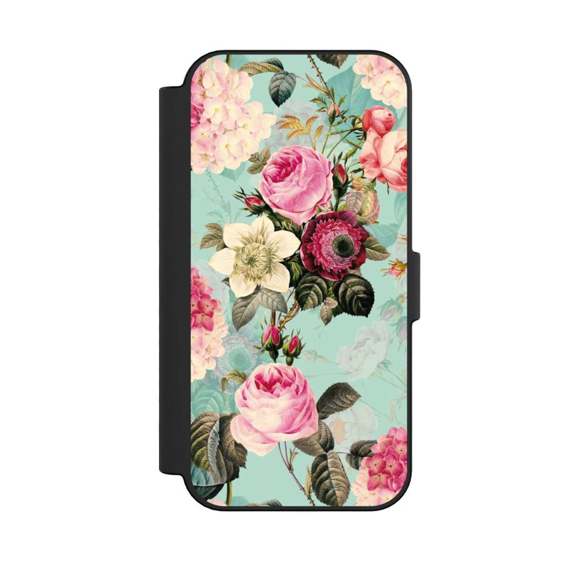 iPhone 16 NIVOflip Turquoise Wallpaper Roses