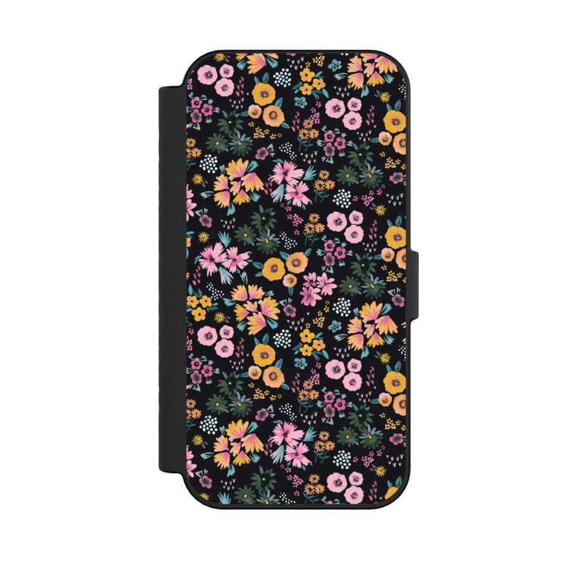 iPhone 16 NIVOflip Little Flowers Multi Black 2