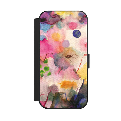 Apple iPhone 16 NIVOflip Watercolor Colorful Mountains