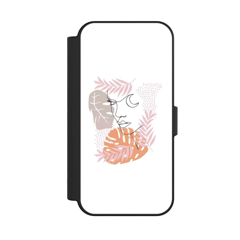 iPhone 16 NIVOflip Dschungel-Line-Mädchen