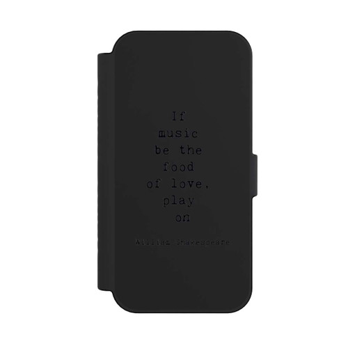 Apple iPhone 16 NIVOflip Shakespeare Music Food Transparent