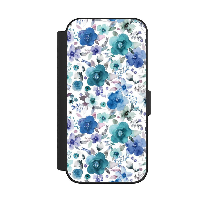 iPhone 16 NIVOflip Winter Floral Bouquets Blue