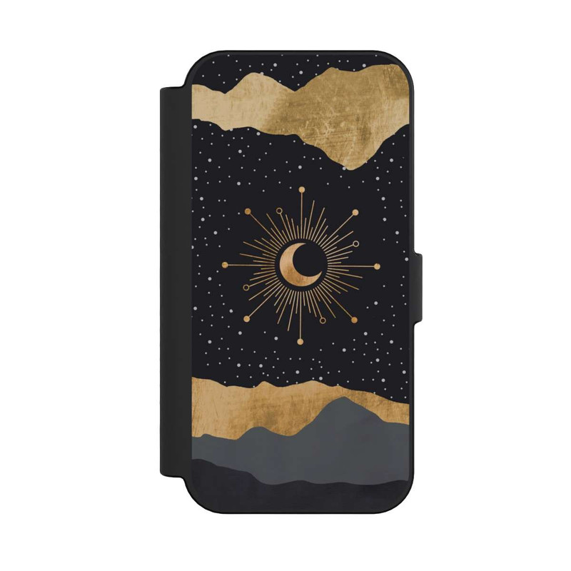 iPhone 16 NIVOflip Sternennacht Gold