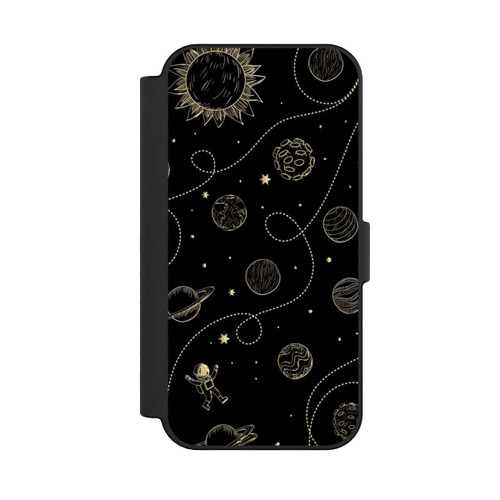 Apple iPhone 16 NIVOflip Planeten Gold