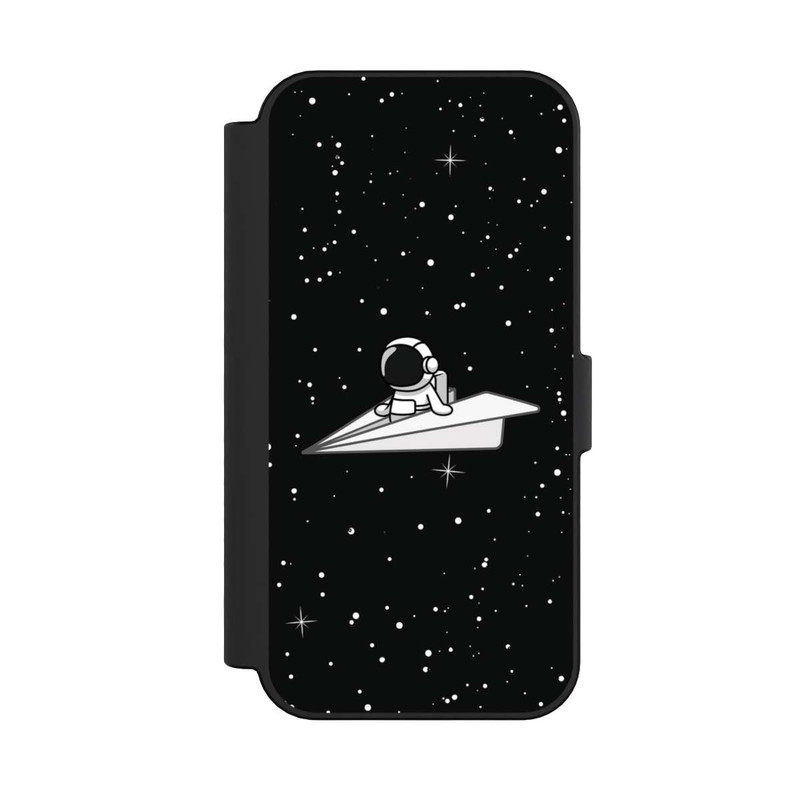 iPhone 16 NIVOflip Astronaut Paper Plane Comic