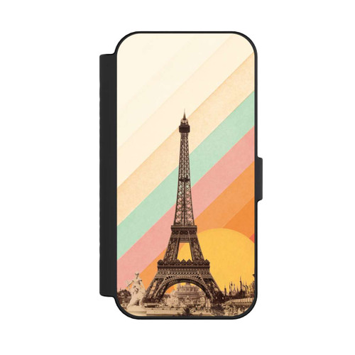 Apple iPhone 16 NIVOflip Eiffel Tower Rainbow