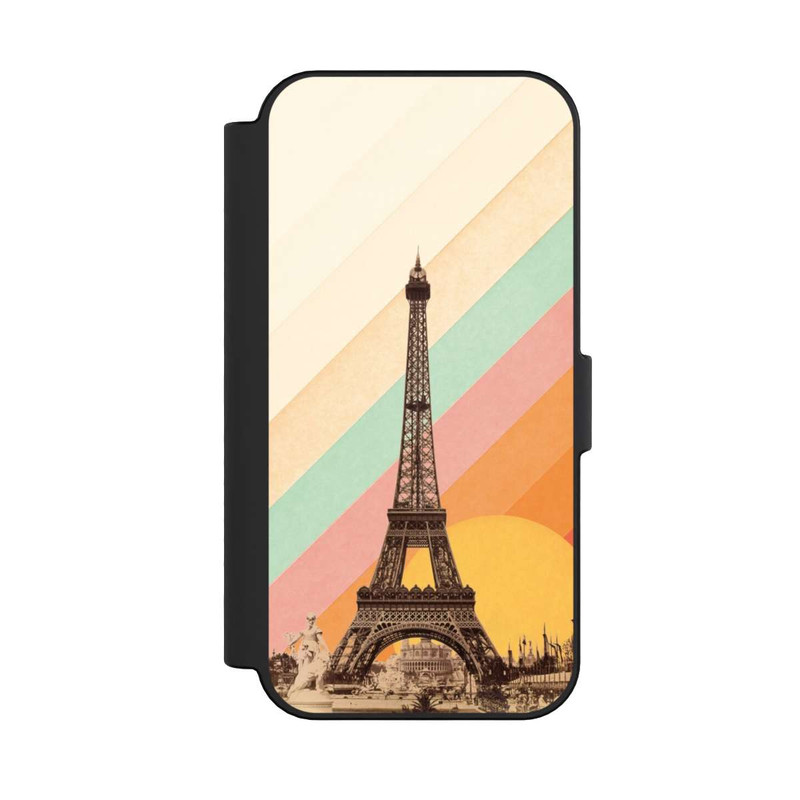 iPhone 16 NIVOflip Eiffelturm Regenbogen