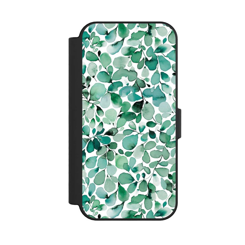 iPhone 16 NIVOflip Aquarellmuster Blätter