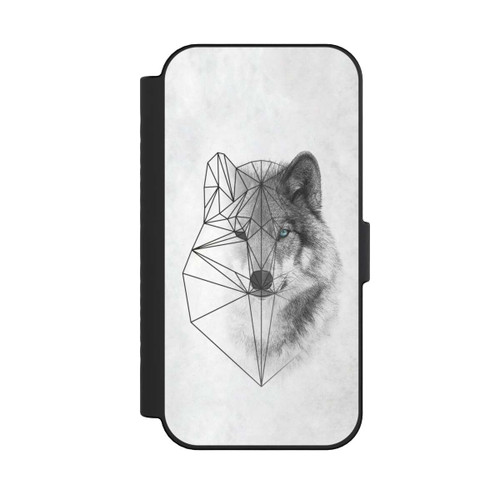 Apple iPhone 16 NIVOflip Polygonic Wolf