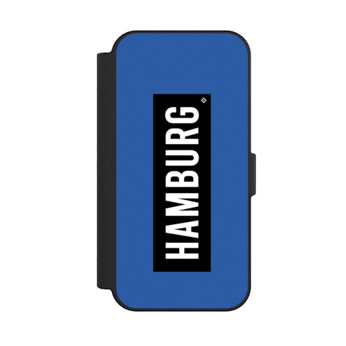 Apple iPhone 16 NIVOflip HSV Hamburg Schwarz Blau