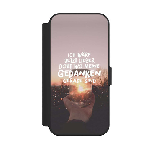 Apple iPhone 16 NIVOflip Ich Wäre Jetzt Lieber Dort
