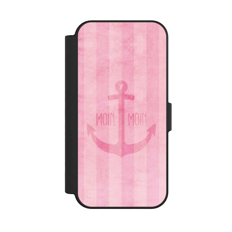 iPhone 16 NIVOflip Moin Moin Stripes Pink