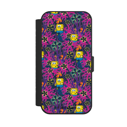 Apple iPhone 16 NIVOflip Spongebob - Coral Pattern