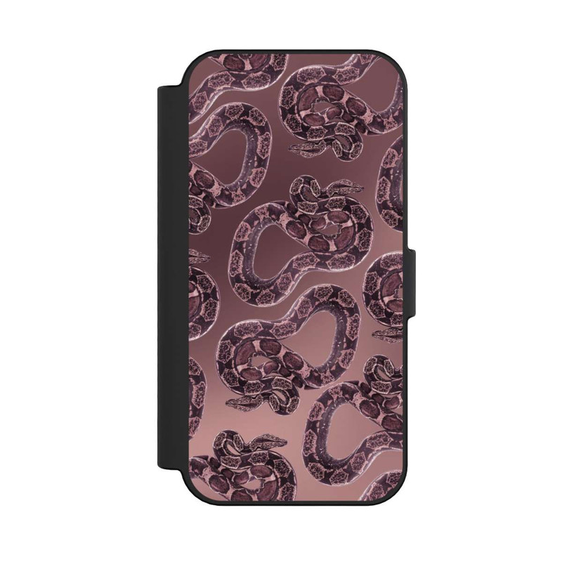 iPhone 16 NIVOflip Snakes Pink